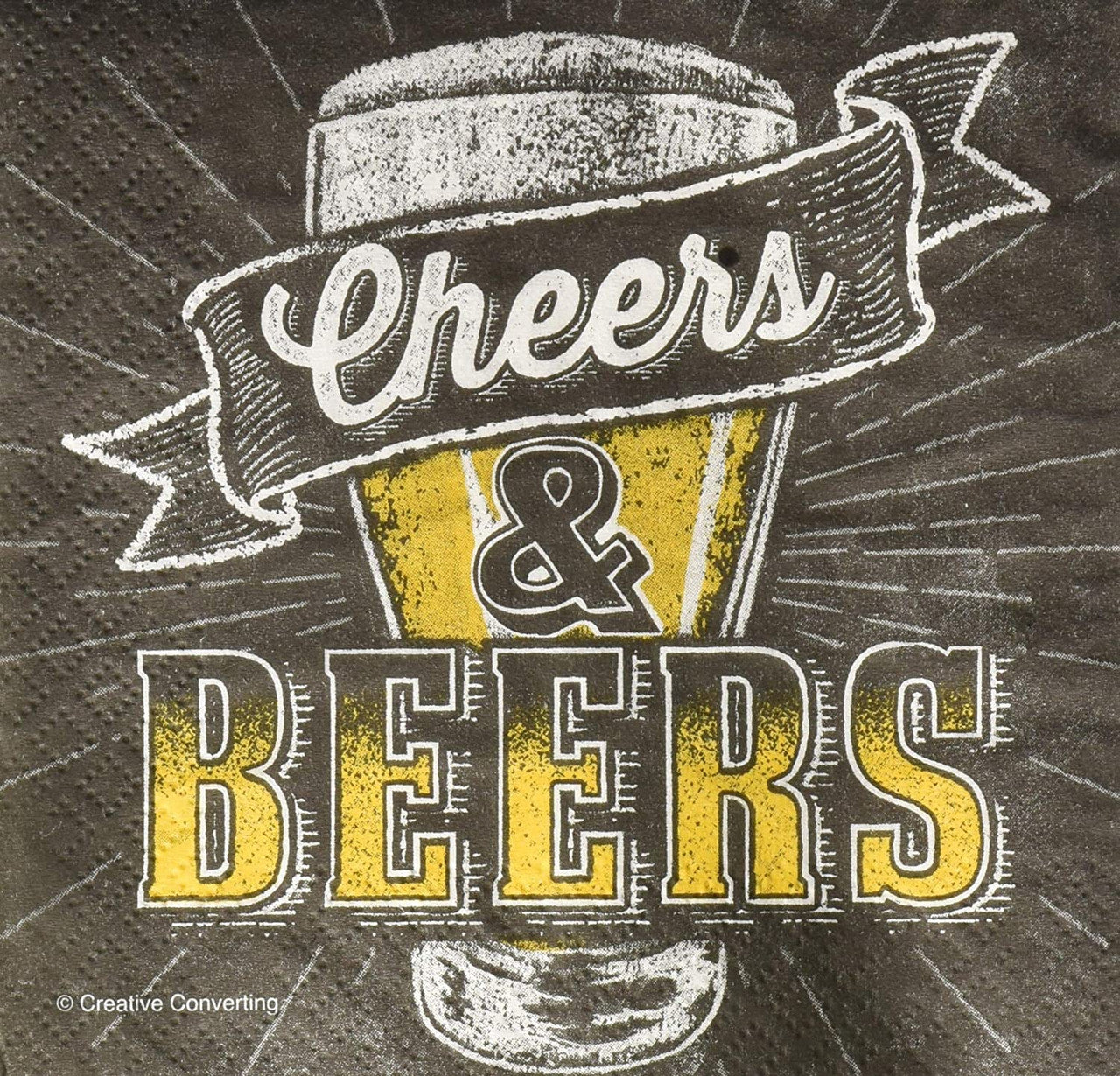 Cheers & Beers Beverage Napkins