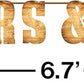 Cheers & Beers Letter Banner