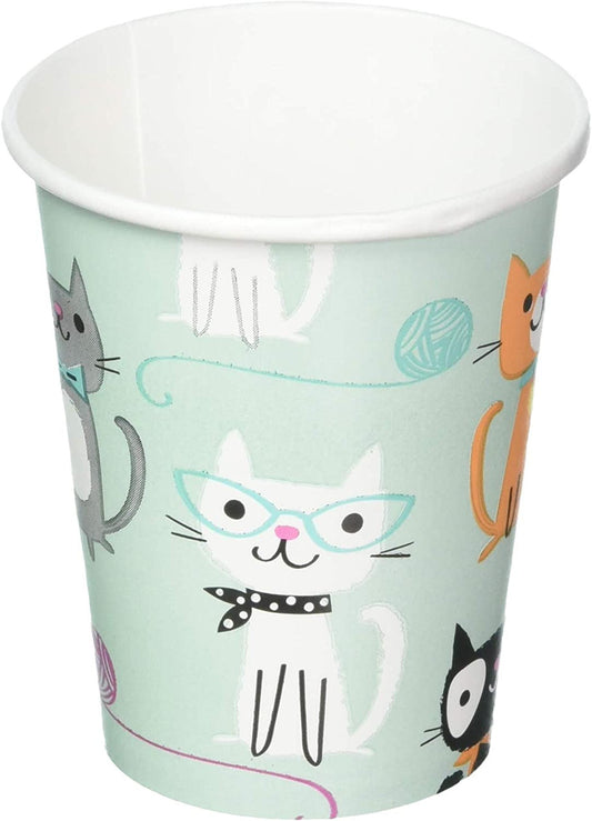 Purr-fect Cat Party Paper Cups