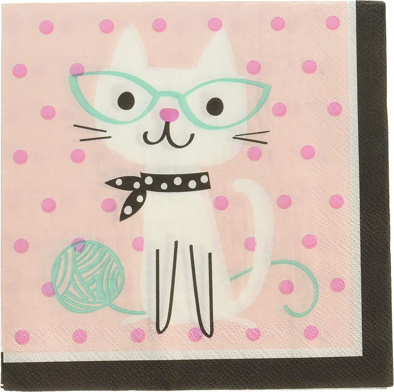 cat party napkins luncheon size