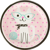 Purr-fect Cat Party Dinner Plates