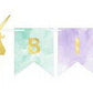 Unicorn Sparkle 'Happy Birthday' Foil Stamp Pennant Banner Party Decoration 1/ct