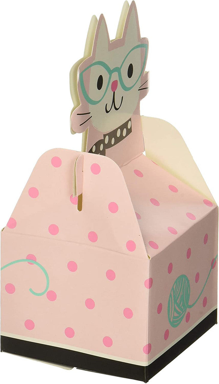 Purr-fect Cat Party Favor Boxes
