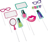 Sparkle Spa Photo Booth Props Kit