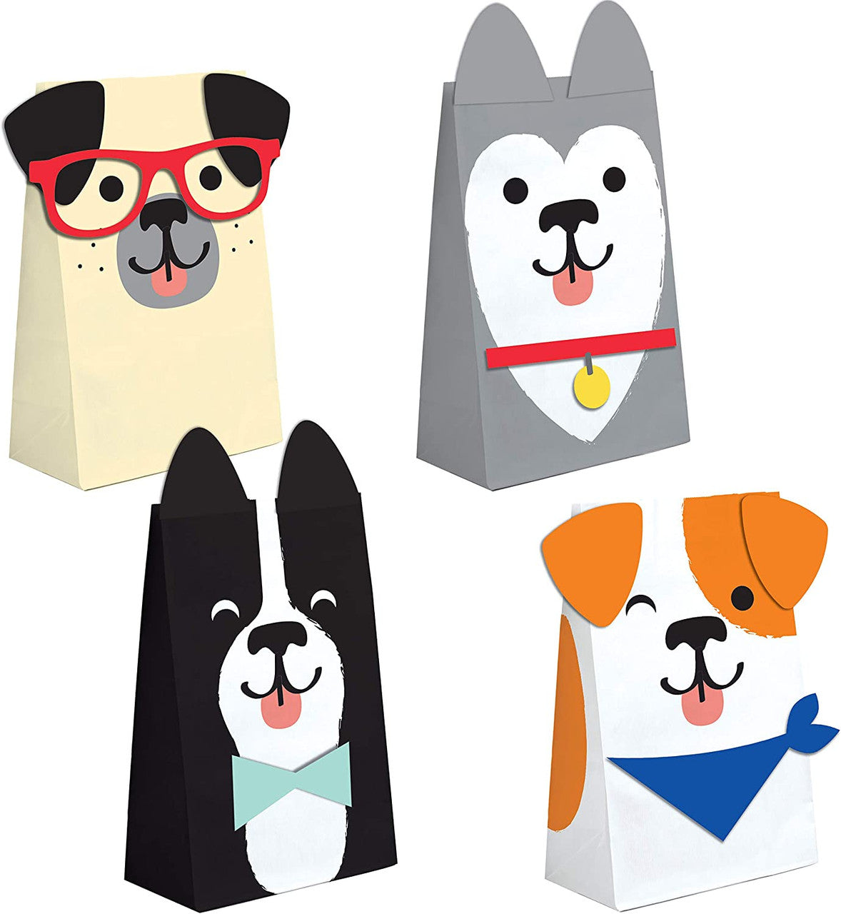 dog party treat bags