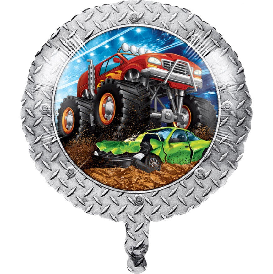 Monster Truck Rally Foil Balloon