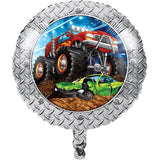 Monster Truck Rally Foil Balloon