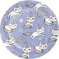 Sassy Caticorn 7 Inch Plates Tableware Cat Party Decorations Supplies 8/ct
