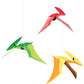 Dino Party Dinosaur Birthday Hanging Pterodactyl Decorations 3/ct