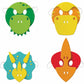 Dino Party Dinosaur Party Supplies Favors 4 Kids Foam Latex Masks