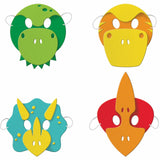 Dino Party Dinosaur Party Supplies Favors 4 Kids Foam Latex Masks