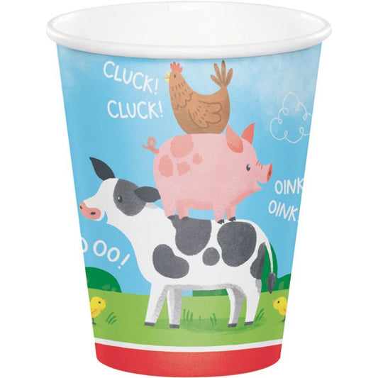 Farm Animals Beverage Cups