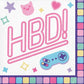 Digital Game Beverage Napkins Paper 16 Per Pack Gamer Birthday Tableware Supplies