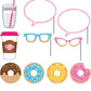 Donut Time Party Photobooth props