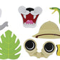 wild jungle photo prop cutouts