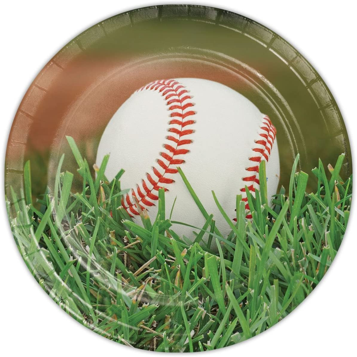 Baseball Lunch Plates