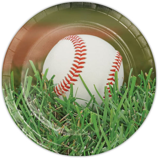 Baseball Lunch Plates