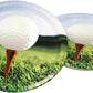 Golf Ball Lunch Plates
