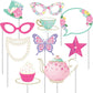 Tea Party photo booth props