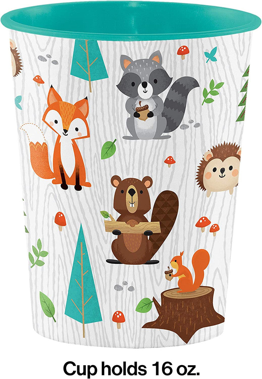 Woodland Creature Animals Party Tumbler