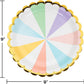 Pastel colors dinner plates