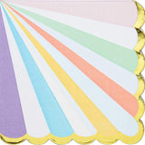 Elegant Pastel Dinner Napkins