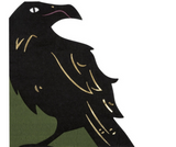 crow raven shaped napkins for halloween
