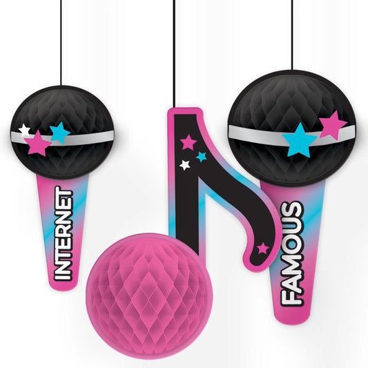 Internet Famous Honeycomb Decoration 3/CT