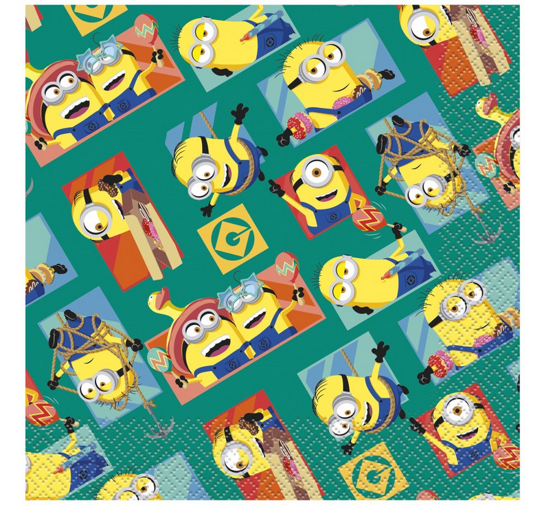 Despicable Me 4 Minions Luncheon Napkins 16/CT