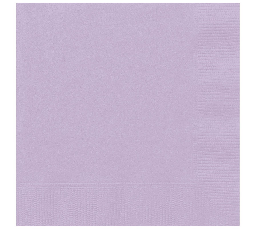 Lavender Solid Luncheon Napkins 20/CT