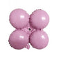 17" Baby Pink Quad Small Module Metallic Foil Balloon