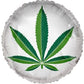 Marijuana Pot Leaf Cannabis 18" Foil Balloon