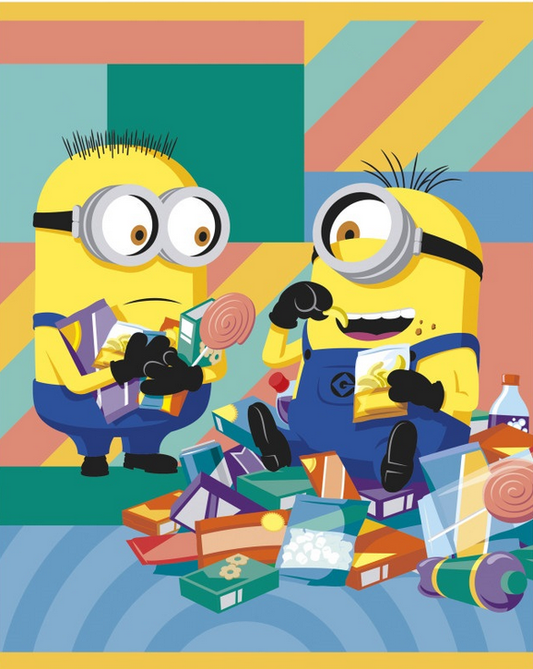 Despicable Me 4 Minions Party Loot Bags 8/CT