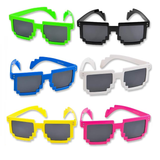 Pixel Sunglasses Neon Colors