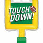 Touch Down! Game Time Goal Post Football Supershape Foil Balloon