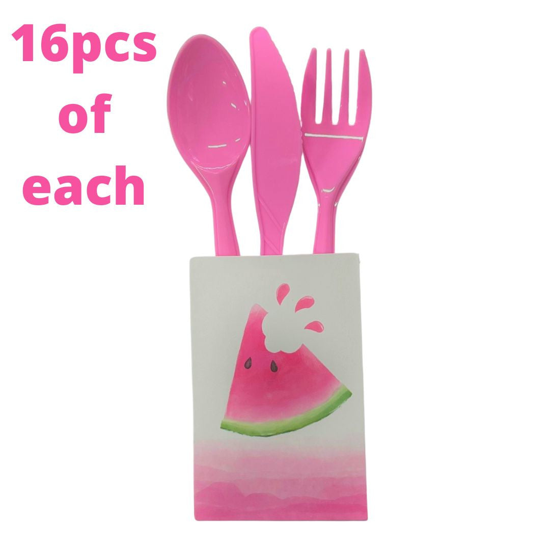 Watermelon Theme Birthday Table Setting