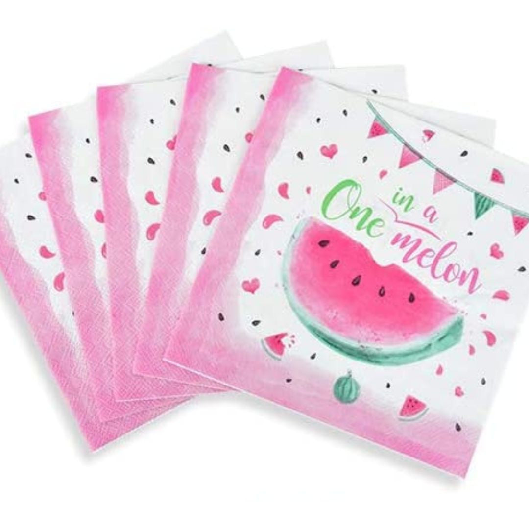 Watermelon Theme Birthday Table Setting