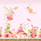fairies flowers & tea time tablecover