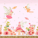 fairies flowers & tea time tablecover
