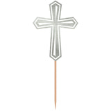 Communion Cross Party Picks - Silver 36/CT