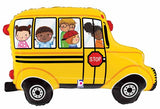 Back To School Bus 29" Supershape Foil Balloon