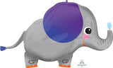 34" Cute Elephant Supershape Foil Balloon