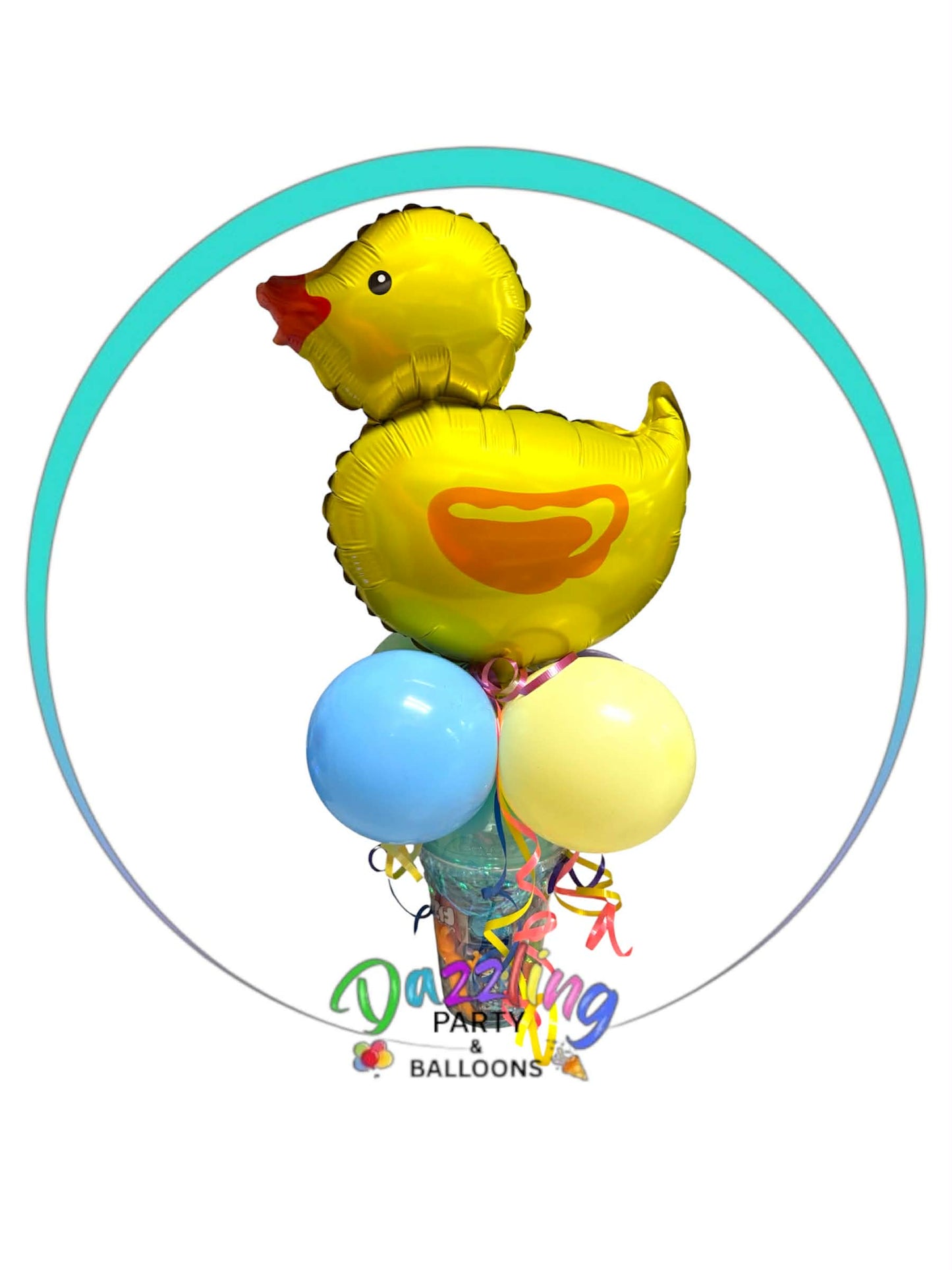 IN-STORE ONLY!!! Easter Handmade Candy Cup with Balloon Topper