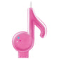 Internet Famous Music Note Birthday Candle 1/CT