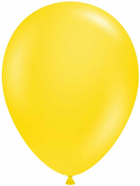 Tuftex 11" Latex Balloon Yellow