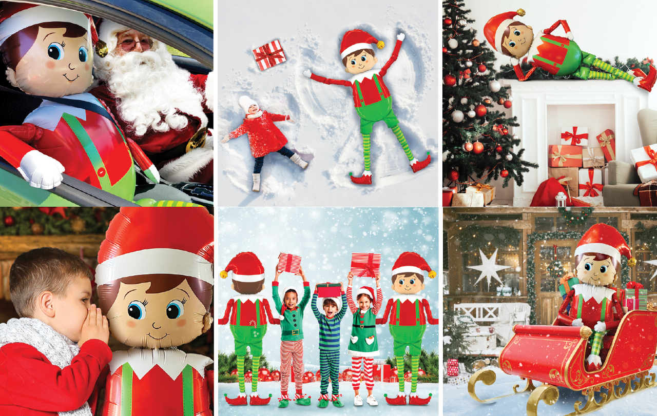 big jumbo elf balloon