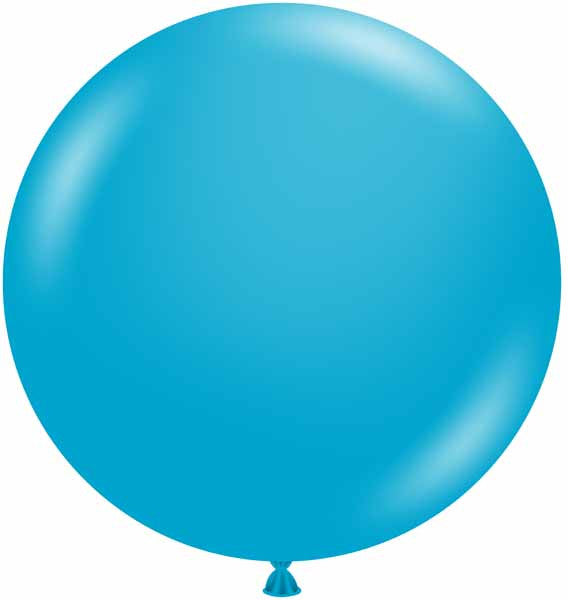 Tuftex 24" Latex Balloon Turquoise