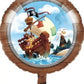 Pirate Treasure Foil Balloon 18" Boy Kids Pirates Birthday Party Decorations