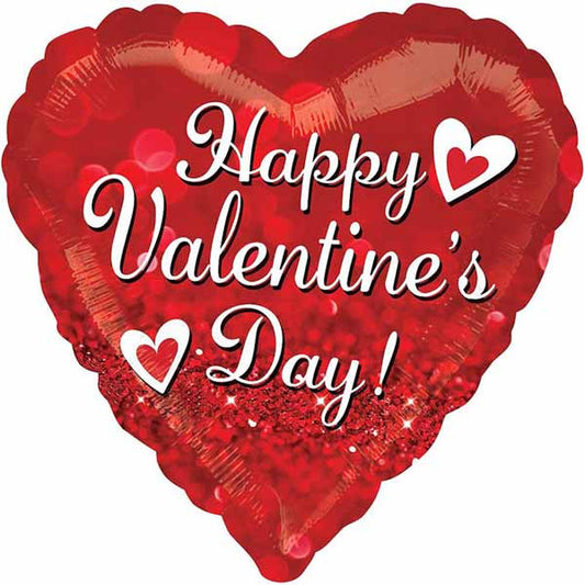 Heart Shaped Foil Balloon Valentine's Day