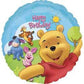 18" pooh bear foil balloon